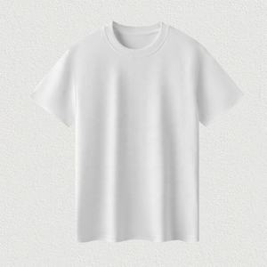 เสื้อยืดคอกลมทรงหลวม แขนสั้น ผ้าฝ้ายซูพีมา 100% คุณภาพสูง 210gsm เนื้อผ้าหรูหรา นุ่มลื่น เย็นสบาย ไม่ยับง่าย สำหรับผู้ชายและผู้หญิง - Product Image 3