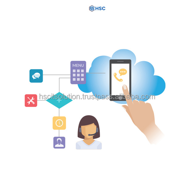 Professional customization IVR call management system with voice and DTMF input for efficient customer interactions