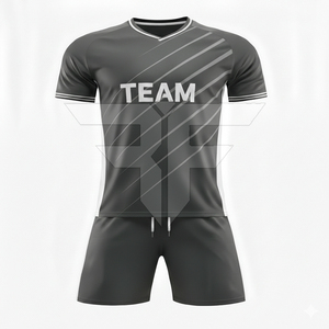 Conjunto de Uniforme de Fútbol Personalizable - 100% Poliéster Ligero y de Secado Rápido, Fabricante de Fábrica, Uniforme de Fútbol Personalizado - Product Image 4