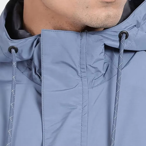 Online Fashion <b>Men</b> Hooded Windbreaker <b>Jacket</b> Waterproof <b>Lightweight</b> Outdoor Windproof Zip Up <b>Rain</b> <b>Jacket</b> Custom Logo - Product Image 5