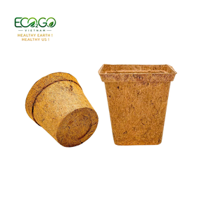 Tendance du moment 2026 : Pot de fleurs en fibre de coco de haute qualité, taille personnalisable pour usage en jardin - Pot en fibre de coco par Eco2go Vietnam - Product Image 6
