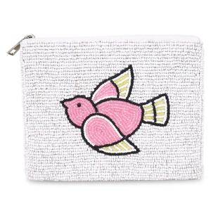 Portefeuille en cuir exquis de style bohème TEDDY, fait main, vintage, avec motifs papillon et éléphant, multi-cartes, de qualité supérieure avec verre premium - Product Image 3