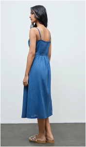 Bombay Paisley Cotton A-Line Dress - Product Image 3