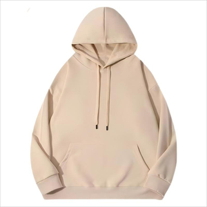 Sweat à capuche personnalisé en molleton épais French Terry, coupe oversize, en coton et polyester, avec épaules tombantes - Product Image 4