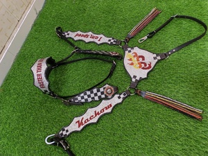 Accesorios para Caballos de Primera Calidad 2026, Cabezada de Cuero Personalizada con Pechera para Montar a Caballo, Color Marrón - Product Image 2