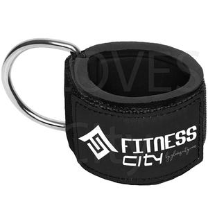 สายรัดถุงมือสำหรับยิมในเมืองสายรัดข้อเท้าเพื่อยกน้ำหนักออกกำลังกายสายรัดข้อเท้าโลโก้ของตัวเองสายรัดข้อเท้าและห่วงรัดข้อเท้า - Product Image 2