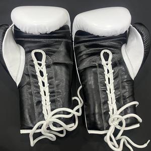 Guantes de Boxeo Personalizados OEM de Cuero Vacuno para Entrenamiento, Sparring, Muay Thai, MMA, Kickboxing, Venta al Por Mayor, de 8oz a 16oz - Product Image 6