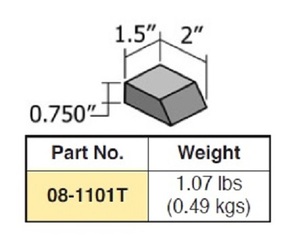 แท่งตอกแบบนิวเมติกทังสเตนสำหรับงานหนักแบบ OEM ที่ปรับแต่งได้สำหรับการย้ำหมุดอากาศยาน - Product Image 1