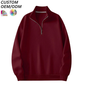 เสื้อสเวตเชิ้ตผู้ชายผ้าฟลีซแบบสวมหัว สำหรับฤดูหนาว สีพื้น เป็นมิตรกับสิ่งแวดล้อม สไตล์ลำลองแนวสตรีท ปักลาย กันน้ำ รับทำโลโก้ตามสั่ง รองรับ OEM ODM - Product Image 1