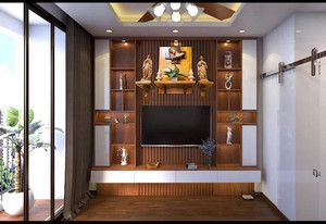 Modern <b>PVC</b> Ribbed <b>Wall</b> <b>Cladding</b>-Waterproof Soundproof Fire Resistant Model 20250515 for Retail & Apartments - Product Image 4