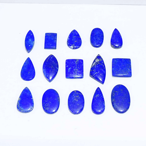 High Quality Natural Lapis Lazuli Cabochon Loose Quartz Mixed Shape and Size 4-15 Gram 10-60mm for Jewelry Making - Product Image 5