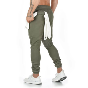 Pantalon de jogging léger pour homme, respirant, extensible, pour la randonnée, le jogging, la course à pied, l'exercice, la musculation, avec poche zippée - Product Image 4