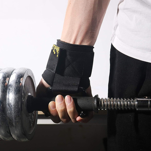 Comfortable Anti-slip Neoprene <b>Weight</b> Lifting Power Grip Fitness Hooks Customized Neoprene Power Lifting Grips Hooks - Product Image 4