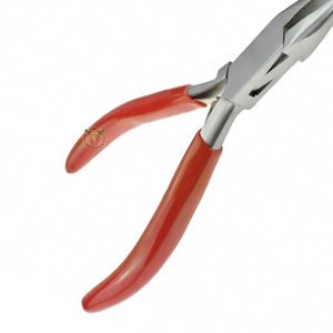 Alicates de Punta Curva para Microperlas – Herramienta de Acero Inoxidable para Engarzar y Remover Extensiones de Cabello – Uso Profesional en Salón - Product Image 3