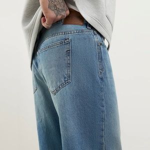 Venta Directa de Fábrica de Jeans, Pantalones de Mezclilla para Hombre, Corte Recto y Ajustado, Transpirables, Casuales, para Verano y Otoño - Product Image 3