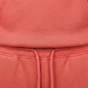 Ensemble de survêtement pour homme avec capuche corail, sweat-shirt et pantalon à fermeture éclair intégrale, couleur unie décontractée, respirant, en polyester, vêtements de sport pour l'automne - Product Image 5