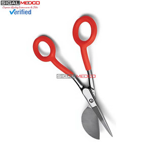 Tijeras de Aplique de Calidad Premium, Tipo Pico de Pato, para Bordado Manual, Doble Curvatura, Acero Inoxidable, Instrumentos Quirúrgicos de Precisión, CE - Product Image 6