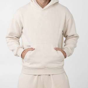 Sudaderas con Capucha de Alta Calidad, 100% Algodón, 450 g/m², con Logotipo Personalizado, Sudaderas Extra Grandes para Hombre - Product Image 3