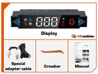 Accessoires de rechange N-Meter : Affichage tête haute (HUD) avec compteur de vitesse, installation Plug & Play pour écran LCD/OLED Tesla Model 3 Model Y