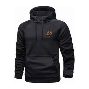 เสื้อฮู้ดออกกำลังกายผู้ชายทรงสลิมฟิต ผ้าเนื้อยืด เหมาะสำหรับการฝึกเวท วิ่ง และฟิตเนส - Product Image 1