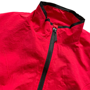 Custom Design Men's Streetwear Hooded Solid Eco-Friendly Color Blocking Windbreaker <b>Jacket</b> <b>Short</b> Set Polyester/Cotton Tracksuit - Product Image 4