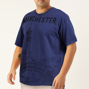 Camiseta de Hombre Oversize de Última Moda, Color Único, Venta al Por Mayor de Fábrica, Prenda Moderna de Primera Calidad con Hombros Caídos - Product Image 5