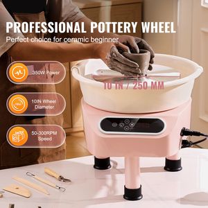 Tornio per Ceramica Elettrico da 350W con Schermo Touch LCD, Azionamento Diretto, 1000 giri/min, Pedale per Lavorazione Ceramica e Smaltatura - Product Image 2