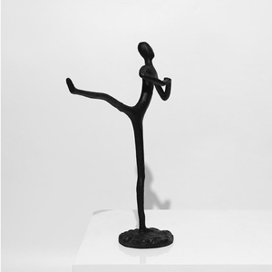 Statue d'athlète en alliage d'aluminium, sculpture d'animal en métal pour bureau, cadeau, fournisseur d'usine - Product Image 4