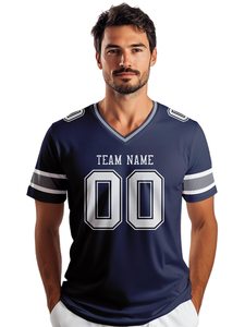 Vente en gros de maillots de football imprimés pour hommes, respirants, de haute qualité, expédition rapide, USA Washington - Product Image 4