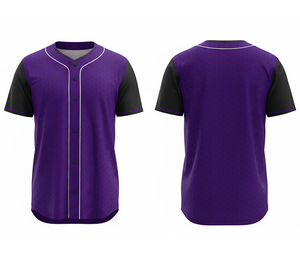 Fabricante de Camisetas de Béisbol Sublimadas al por Mayor, Camiseta con Logotipo y Números Personalizados |   Base de Poliéster Transpirable - Product Image 3