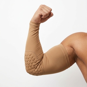 Manchon de protection pour coude professionnel, en Spandex et Nylon fins, léger, respirant, unisexe, pour adultes - Product Image 2