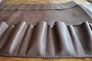 Bolsas de Cuero para Cuchillos de Cocina Profesionales, Organizador de Herramientas Resistente, Bolsas de Cuero Portátiles para Almacenamiento de Cuchillos - Product Image 4