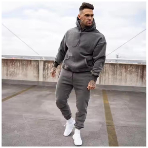 Private Label Tech Fleece Windproof Quick Dry Lightweight Unisex <b>Jogger</b> Sets Breathable Winter Sweatsuit Digital Printed Solid - Product Image 4