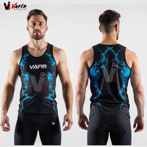 Uniformes de Atletismo de Verano al por Mayor, Ligeros, 100% Poliéster, Sublimados Personalizados, Camisetas y Pantalones Cortos Transpirables para Correr - Product Image 5