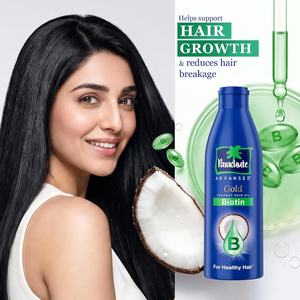 Coffrets de Soins Capillaires Huile de Coco Enrichie en Biotine Nourrissante en Profondeur pour des Cheveux Plus Volumineux Sans Parabène Formule Sans Silicone Trois Pièces - Product Image 5