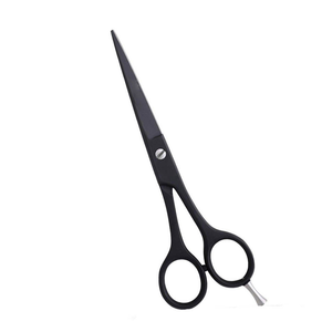 Nuevas Tijeras Profesionales de Belleza y Barbería de 6 Pulgadas, Hoja de Acero Inoxidable de Titanio, Mango de Cerámica, Rectas, para Zurdos - Product Image 1