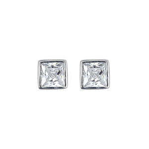 LUXURY HIGH CARBON DIAMOND STUD <b>EARRINGS</b> FOR WOMEN 925 STERLING SILVER PLATED ELEGANT JEWELRY FOR WEDDING PARTY ANNIVERSARY GIFT - Product Image 2