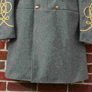 Manteau en laine classique de style américain du XIXe siècle, reproduction historique, modèle Frock Coat - Product Image 5