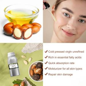 Huile d'Argan 100% Pure Pressée à Froid en Gros – Huile d'Argan Naturelle pour Adoucir les Cheveux, Hydrater la Peau et Illuminer le Teint (Hommes & Femmes) - Product Image 4