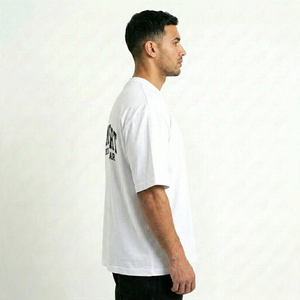Camiseta de corte y confección personalizados con lavado ácido, corte holgado, lavado mineral premium, proveedor de ropa urbana de Sialkot - Product Image 5
