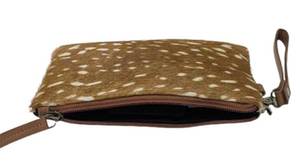 กระเป๋าสตางค์หนังแท้แบบซิป ดีไซน์หรูหรา ทนทาน ใช้งานได้หลากหลาย ใส่บัตร เหรียญ ธนบัตร พร้อมซับในลายจุดโพลีเอสเตอร์ - Product Image 3