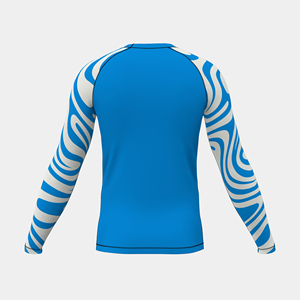 Men's Performance Rash Guard Long Sleeve <b>Compression</b> <b>Shirt</b> Breathable Workout Top USA Europe Trending Fitness 2026 - Product Image 3