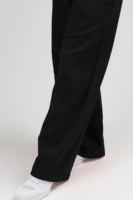 Pantalon de survêtement large en coton French Terry pour femme, coupe ample, avec logo personnalisé, style streetwear, idéal pour la course et la gym