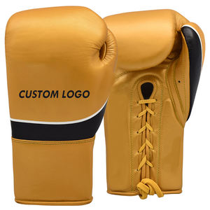 Guantes de Boxeo Originales de Alta Calidad, Negros y Dorados, de Dedo Completo, Unisex, para Entrenamiento de Combate, Nuevo Producto en Oferta, del Mejor Proveedor - Product Image 1
