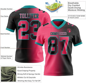 Maillots de football personnalisés en gros pour équipes – Maille respirante à séchage rapide – Équipement d'entraînement multicolore par sublimation pour clubs - Product Image 2