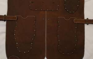 Delantal de Trabajo Clásico sin Mangas, 100% Cuero Genuino, Hecho a Mano, para Barman, Chef, Carnicero, Carpintero, Uso Diario - Product Image 2