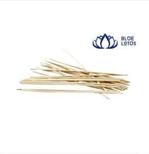BLUE LOTUS Eco-Friendly Alcohol Free Lead-Free Long Rattan Reed <b>Diffuser</b> Sticks Natural Cylindrical Aromatherapy <b>Refill</b> Rods - Product Image 1