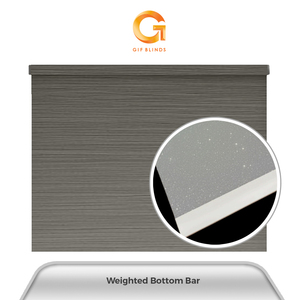 Persianas Enrollables Grises de Diseño Madera, Modelo GB83055, 76x183cm, para Hogar y Oficina, OEM B2B, Mejor Proveedor en Malasia, Garantía de Calidad - Product Image 6