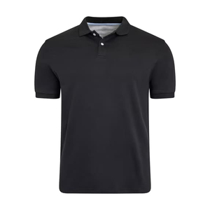 Chemises polo pour hommes de haute qualité en gros, chemises polo pour hommes de couleur unie de haute qualité, impression personnalisée du logo, chemise polo décontractée - Product Image 4