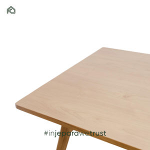 Mesa de Comedor Rectangular de Madera Maciza de Estilo Nórdico, Mesa de Centro Moderna y Sencilla para Sala de Estar - Sela - Product Image 5